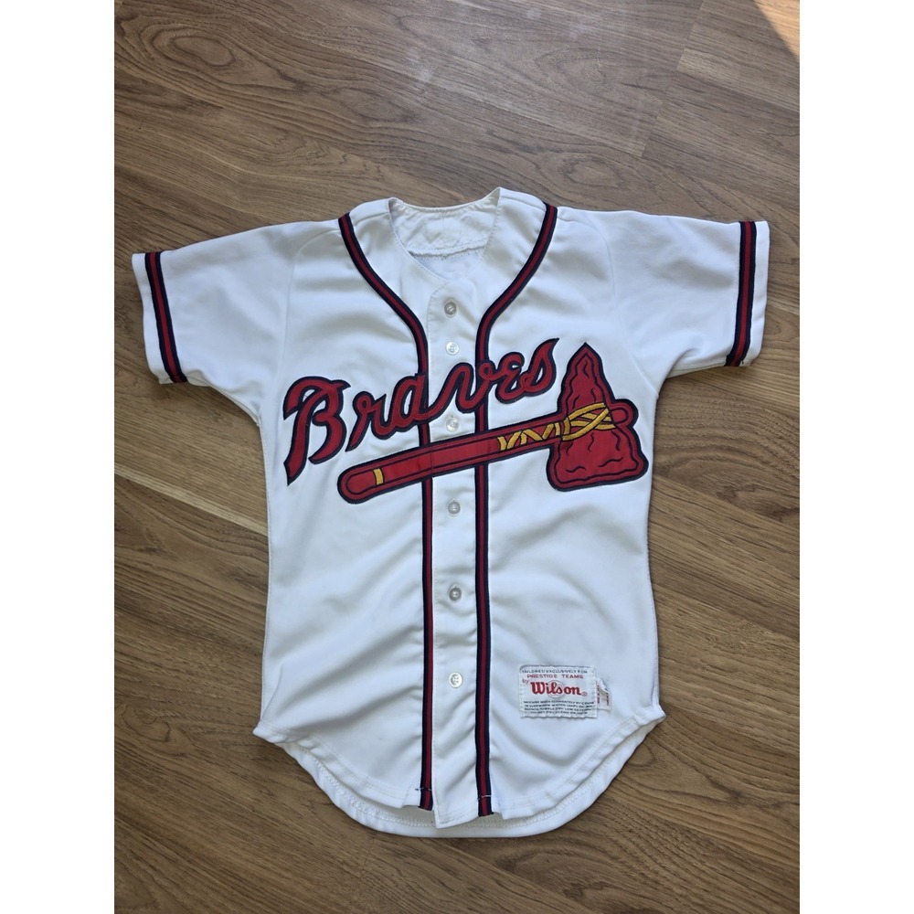 Atlanta‎ Braves Dale Murphy 3 Jersey Wilsons Youth Size 10 Vintage Made In USA